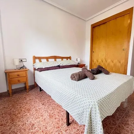 2nd Floor Apt With Comm Pool Tv7 Apartman Torrevieja